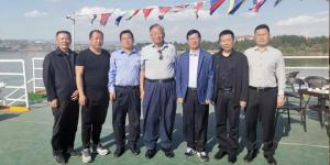 中國黃河文化經(jīng)濟(jì)發(fā)展研究會(huì)何光暐會(huì)長一行赴我市考察交流，與文旅集團(tuán)達(dá)成戰(zhàn)略合作