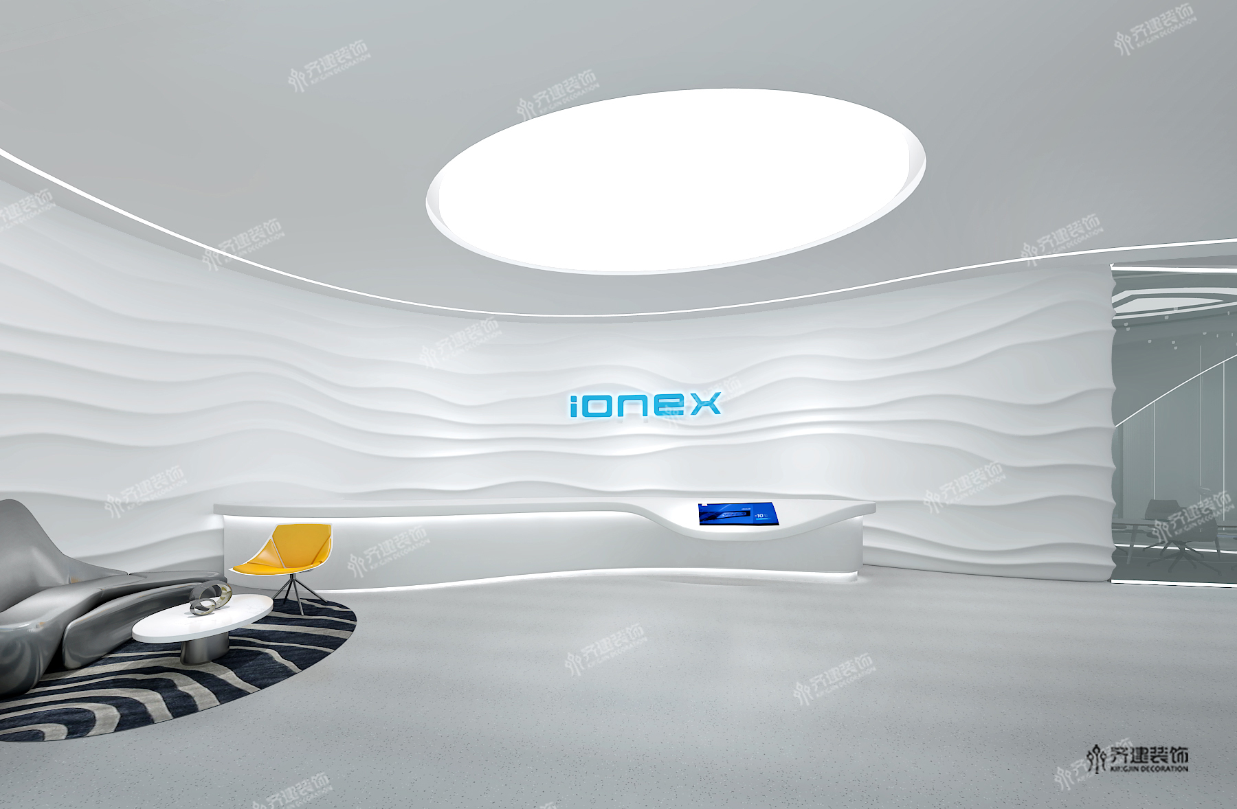 杭州寰拓動(dòng)力上海新辦公室裝修設(shè)計(jì)案例