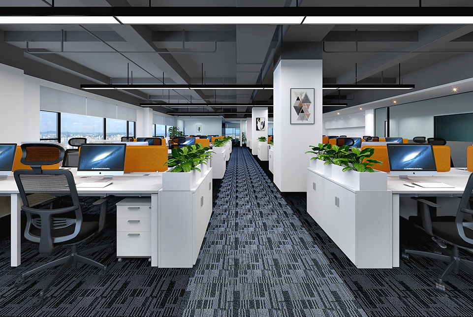 美得彼設備員工辦公區(qū)