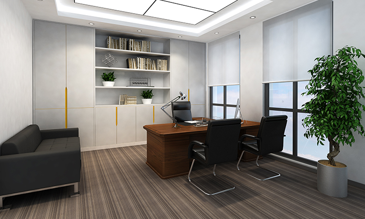 上海經理辦公室裝修效果圖