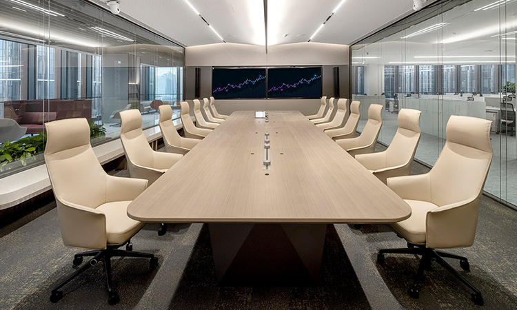 上海辦公會(huì)議室裝修效果圖