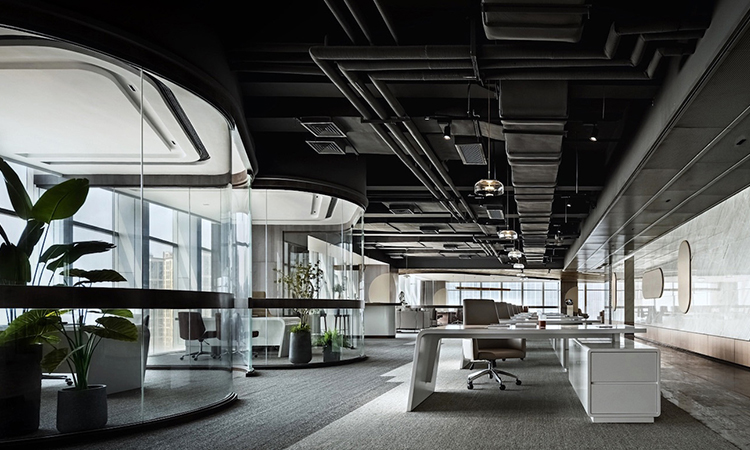 上海辦公室裝修設(shè)計中，如何運(yùn)用好“對稱”的空間設(shè)計手法