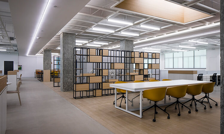 審美在線的上海辦公室個性裝修設(shè)計方案