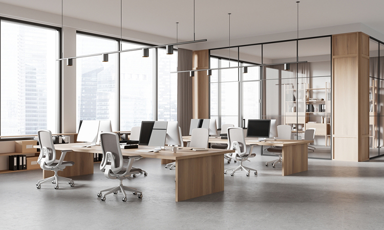上?，F(xiàn)代風(fēng)辦公室裝修設(shè)計(jì)中的工位辦公桌運(yùn)用和種類