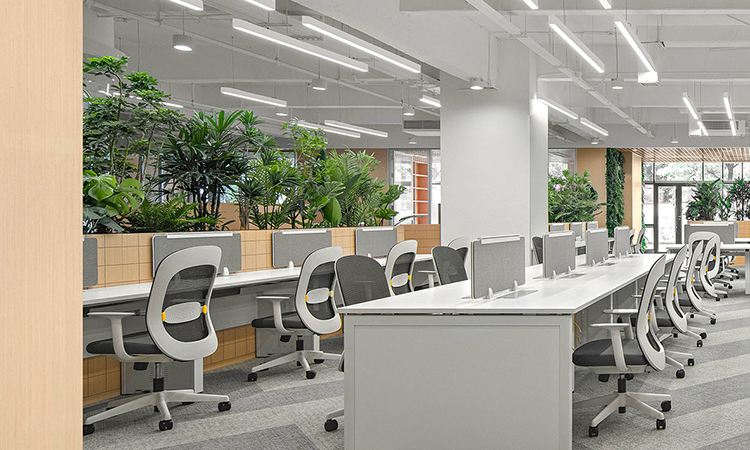 辦公室綠化景觀裝修設(shè)計(jì)的效果和好處