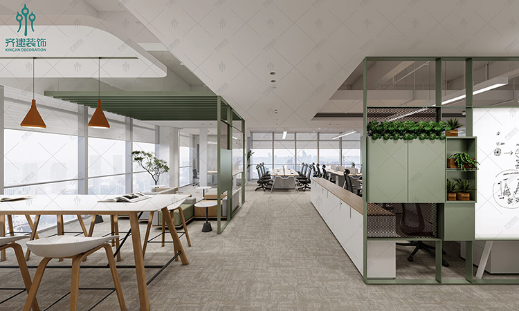 辦公室動線分割區(qū)設(shè)計效果圖 辦公室動線分割區(qū)設(shè)計效果圖