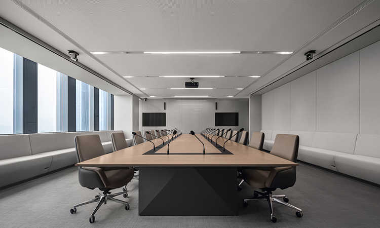 多媒體會(huì)議室專業(yè)裝修施工效果圖 多媒體會(huì)議室專業(yè)裝修施工效果圖