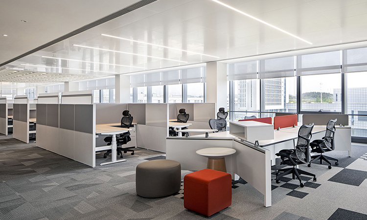 辦公室工位照明設(shè)計(jì)效果