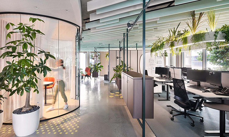 辦公室裝修公司員工辦公區(qū) 辦公室裝修公司員工辦公區(qū)