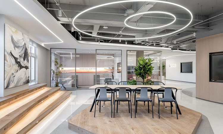 上海某外企海派風(fēng)精裝辦公室 上海某外企海派風(fēng)精裝辦公室